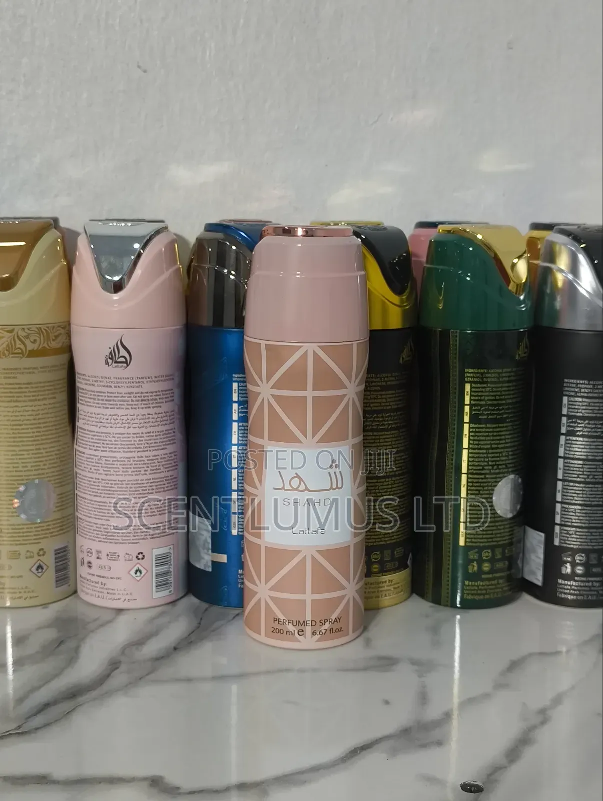 Lattafa Perfume Body/Deodorant Spray
