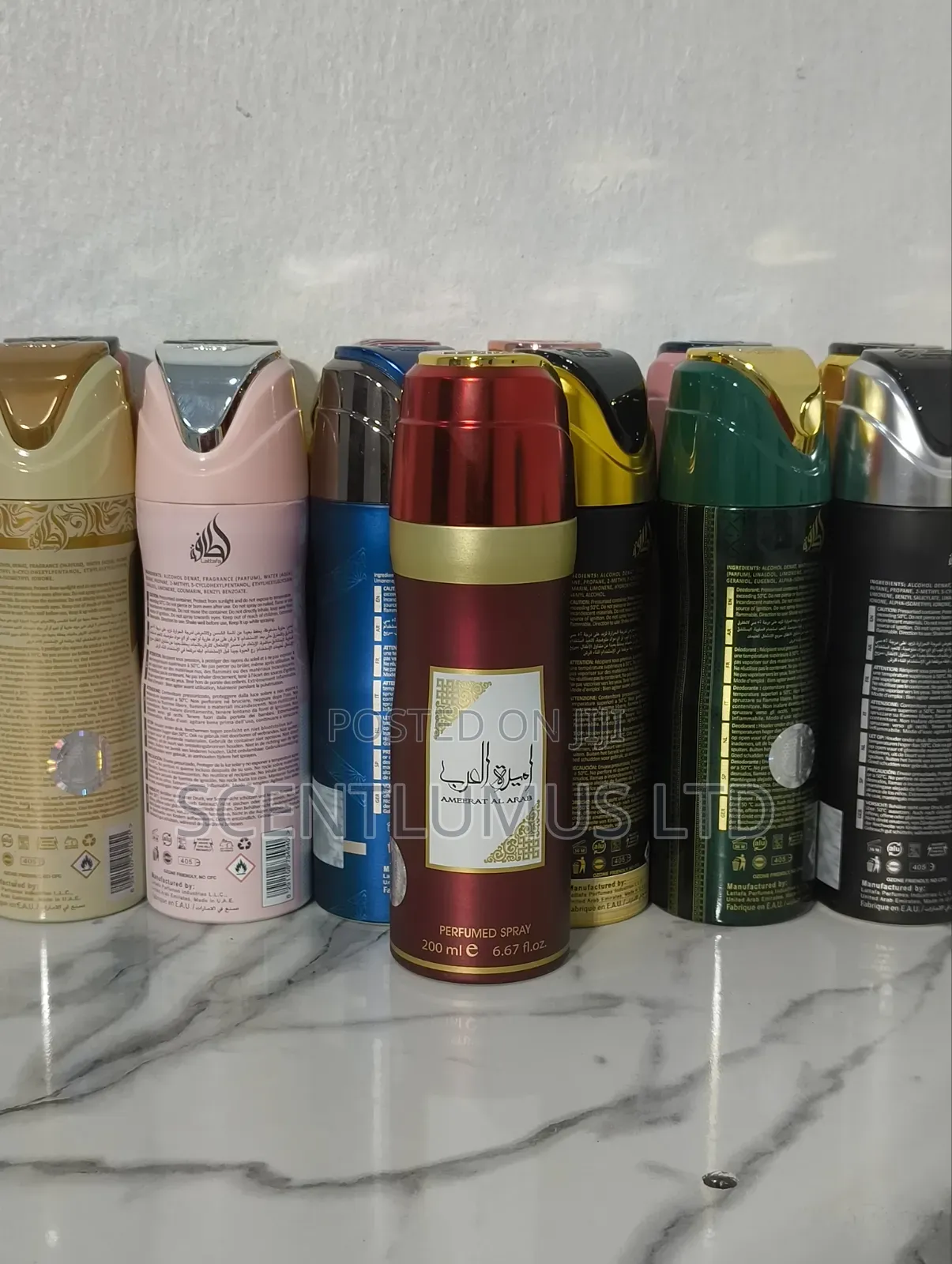 Lattafa Perfume Body/Deodorant Spray