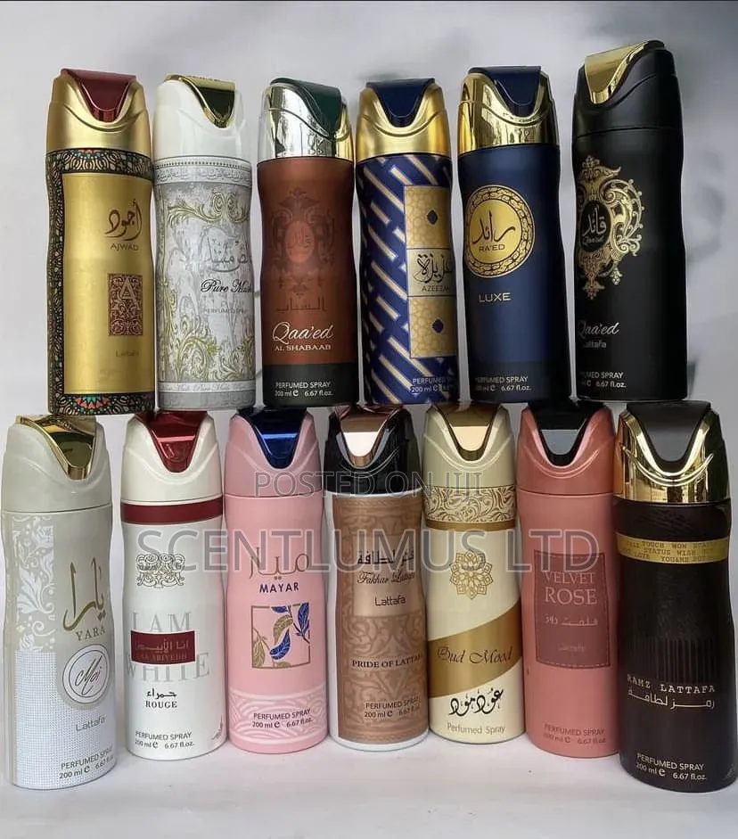Lattafa Perfume Body/Deodorant Spray