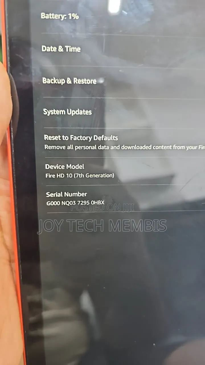 Amazon Fire HD 10 32 GB Red