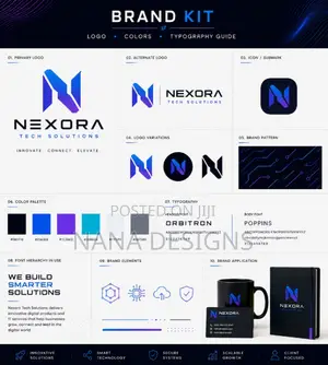 Complete Brand Kits: Logo Colors And Typography Guide