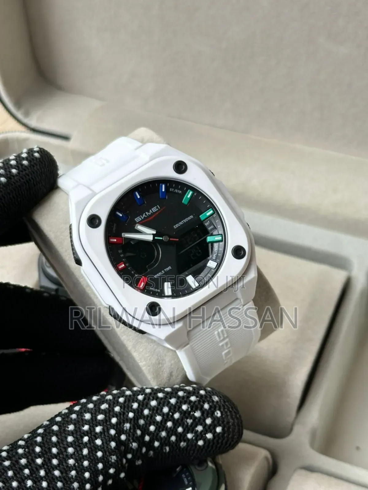 Skmei Count Down Rubber Strap Sport Watch
