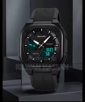 Skmei Count Down Rubber Strap Sport Watch
