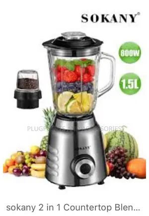 Sokany Blender - Glass 800w Sk03048