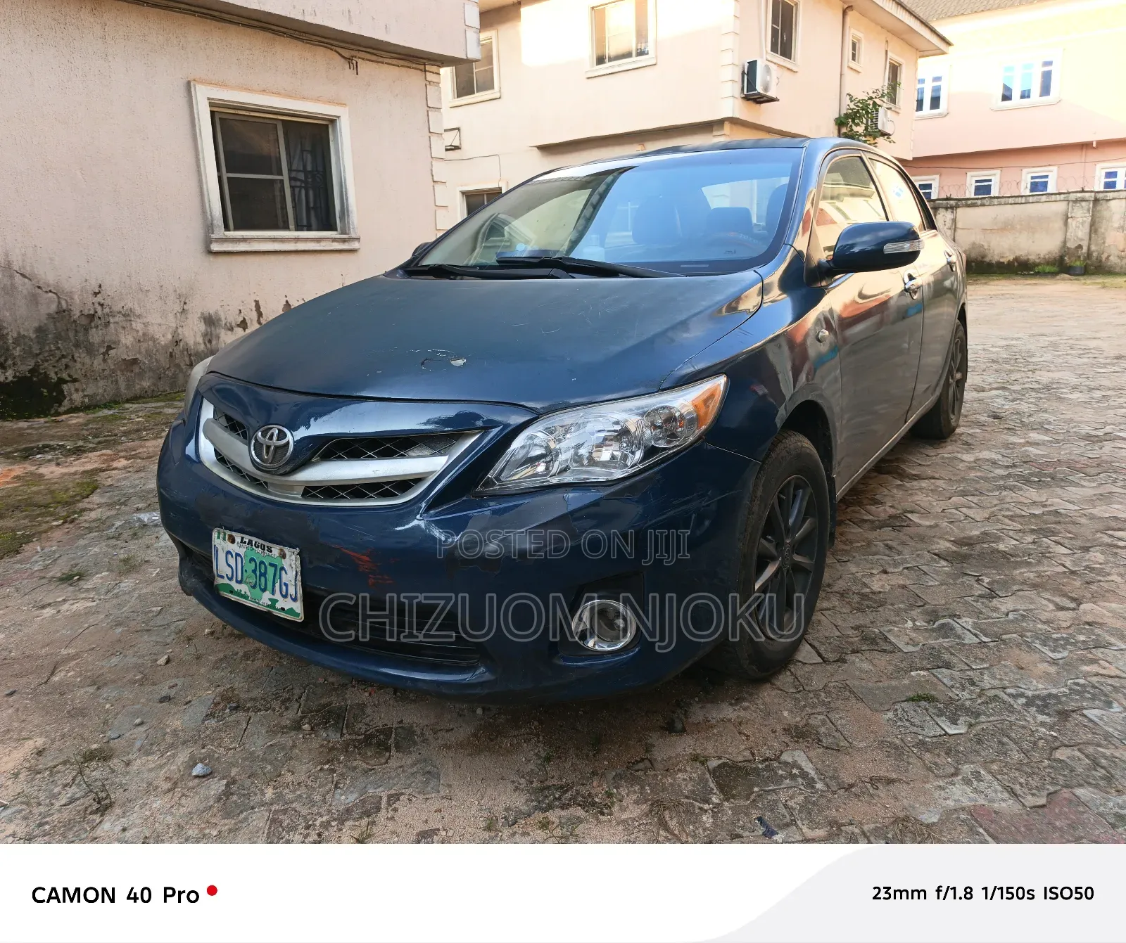 Toyota Corolla 2010 Blue