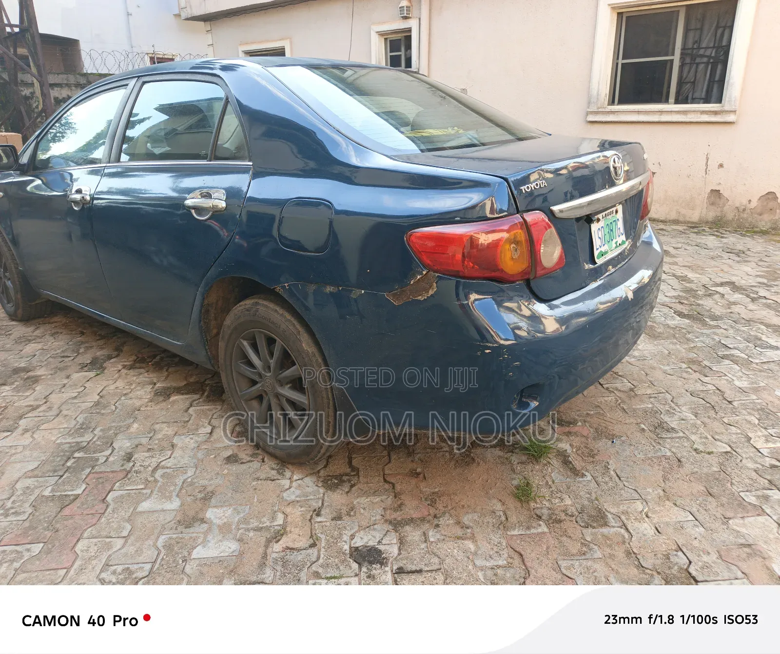 Toyota Corolla 2010 Blue
