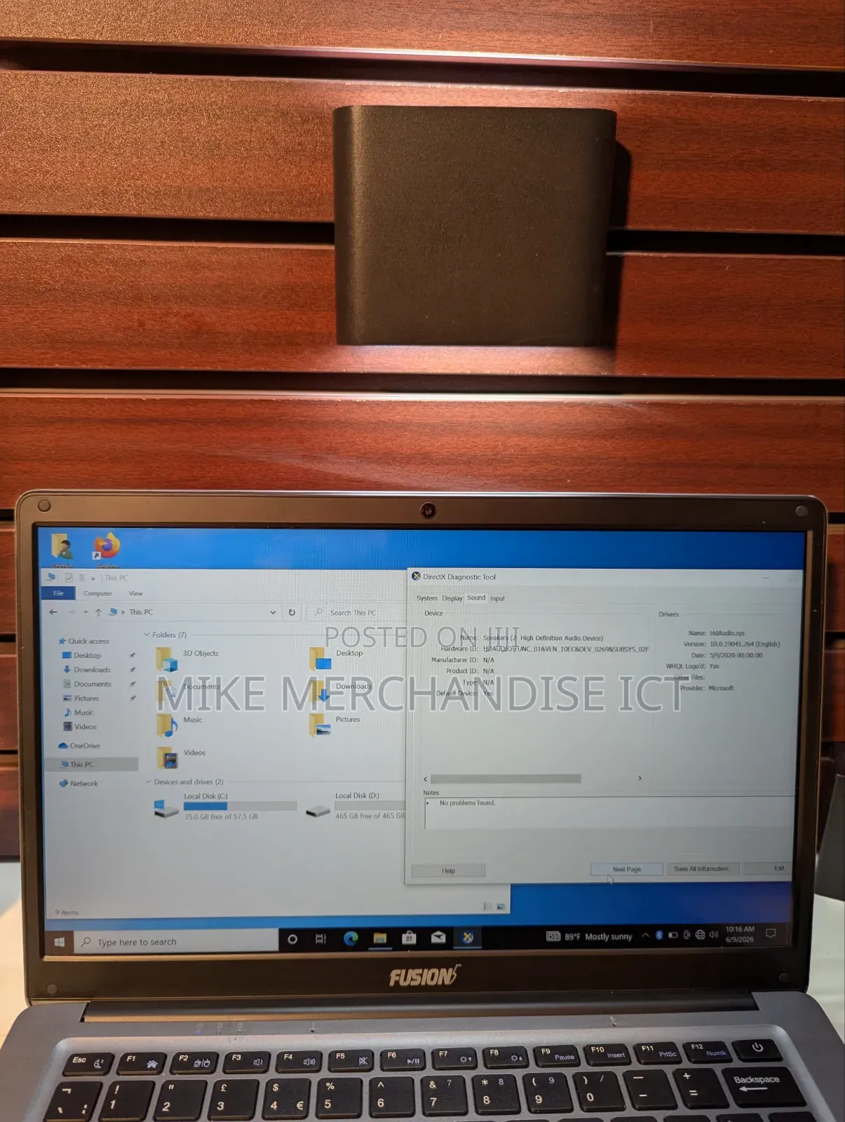 Laptop 4GB Intel Celeron HDD+SSD 500GB