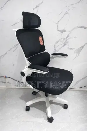 White Prime Seat Ergonomic Chair