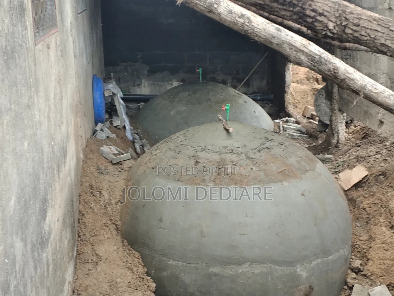 Fix Biogas Dome Construction.