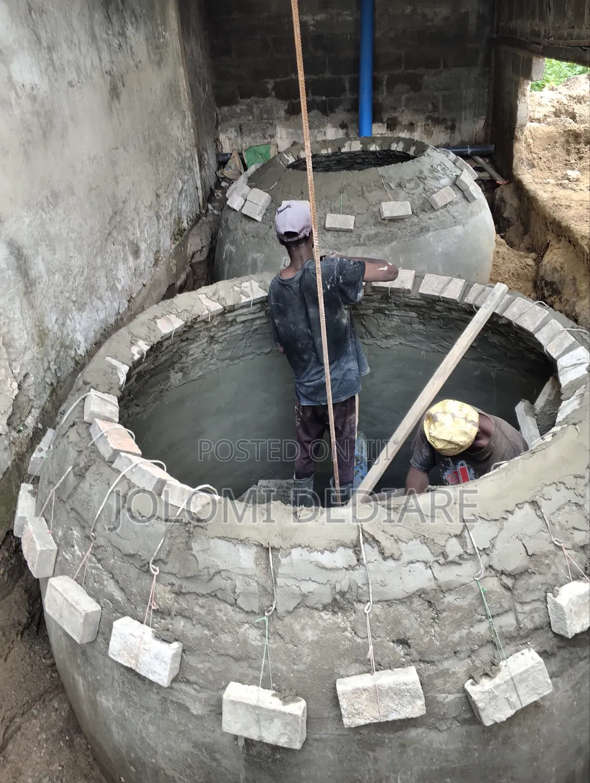 Fix Biogas Dome Construction.