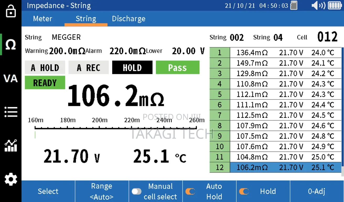 Megger Bite5 Battery Impedance Tester