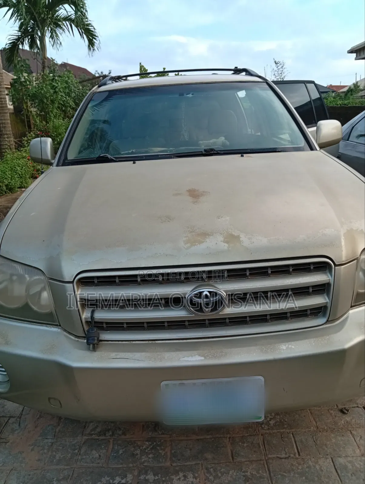 Toyota Highlander 2004 Beige