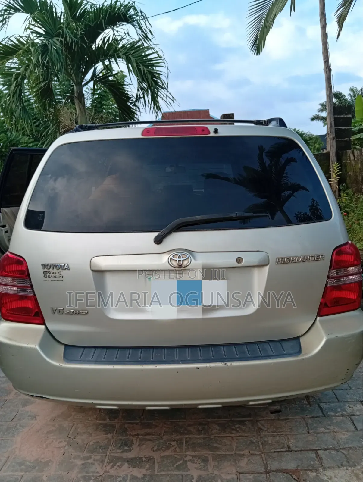 Toyota Highlander 2004 Beige