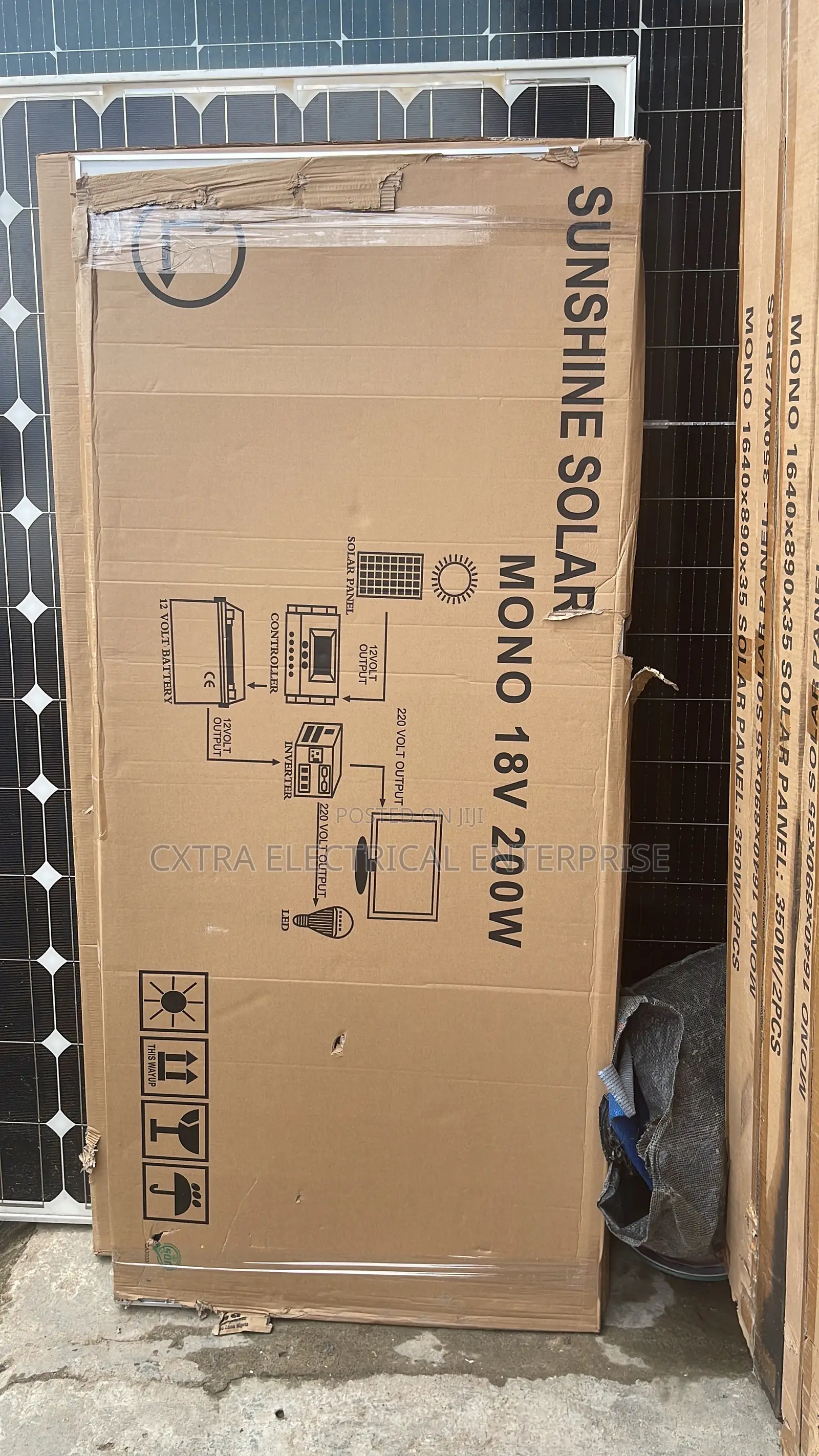 Sunshine 200w Solar Panel Mono Crystalline