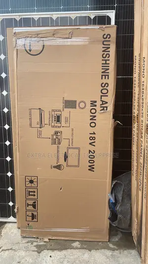 Sunshine 200w Solar Panel Mono Crystalline