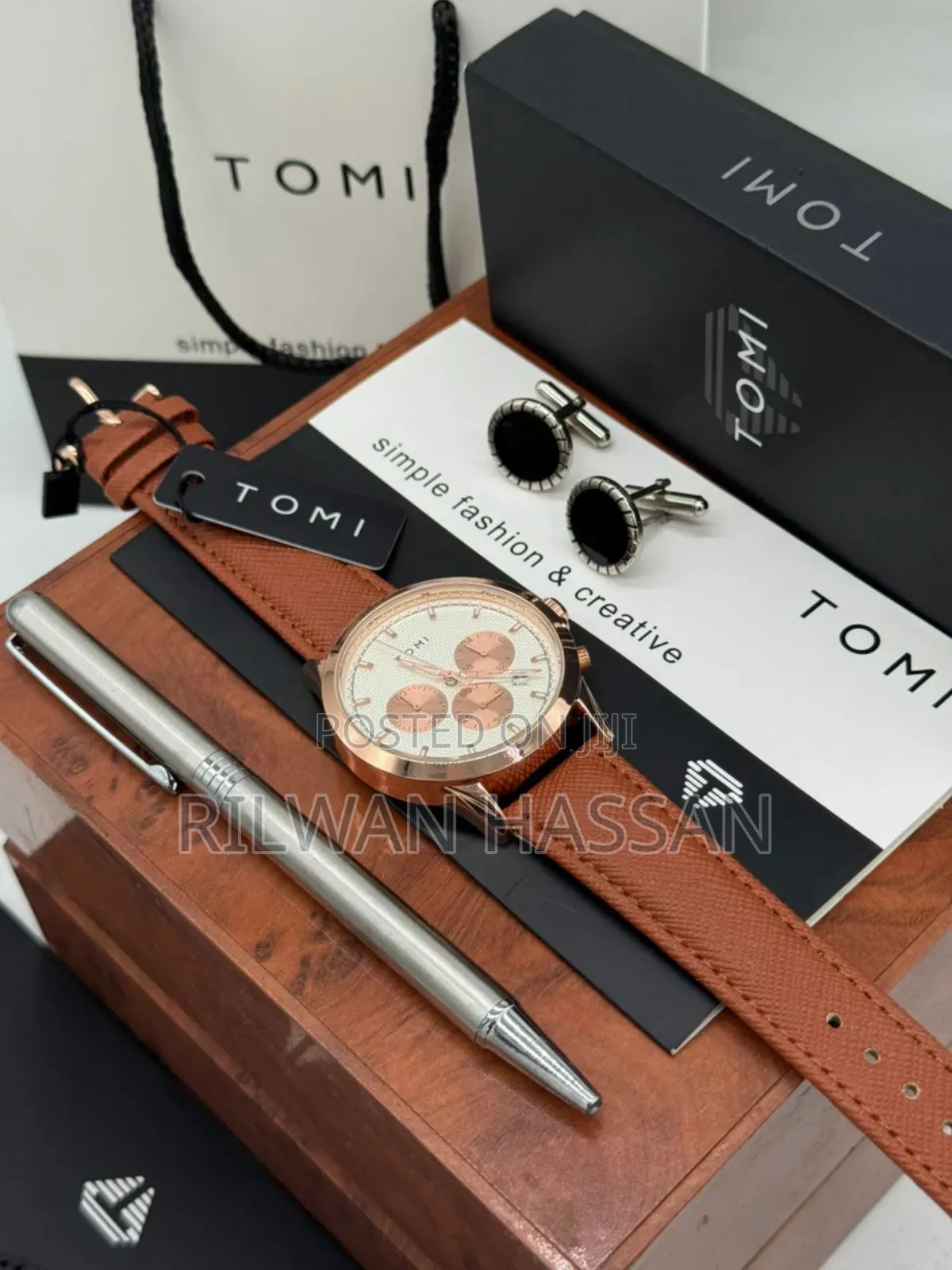 Tomi Dope Combo Chronograph Leather