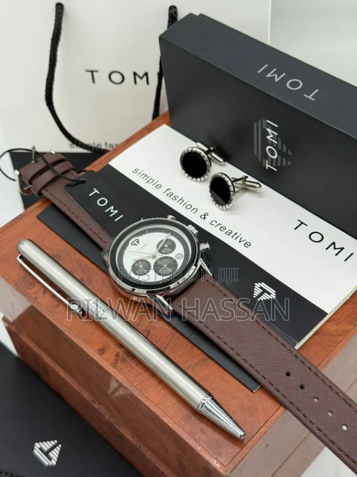 Tomi Dope Combo Chronograph Leather