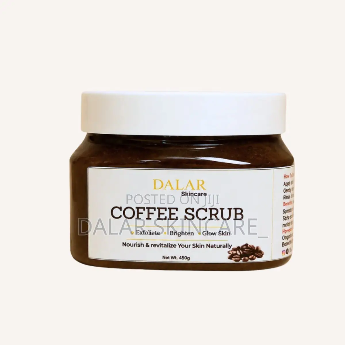 Dalar Coffee Body Scrub