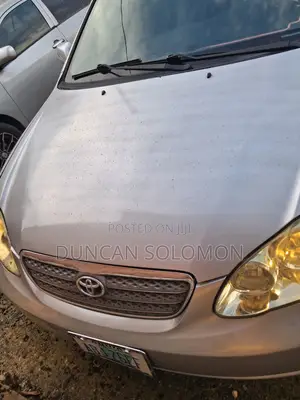 Toyota Corolla Sedan Automatic 2004 Silver