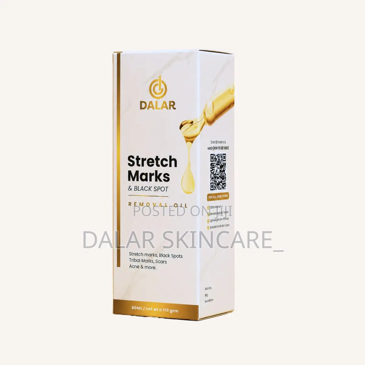 Dalar Stretch Mark Oil