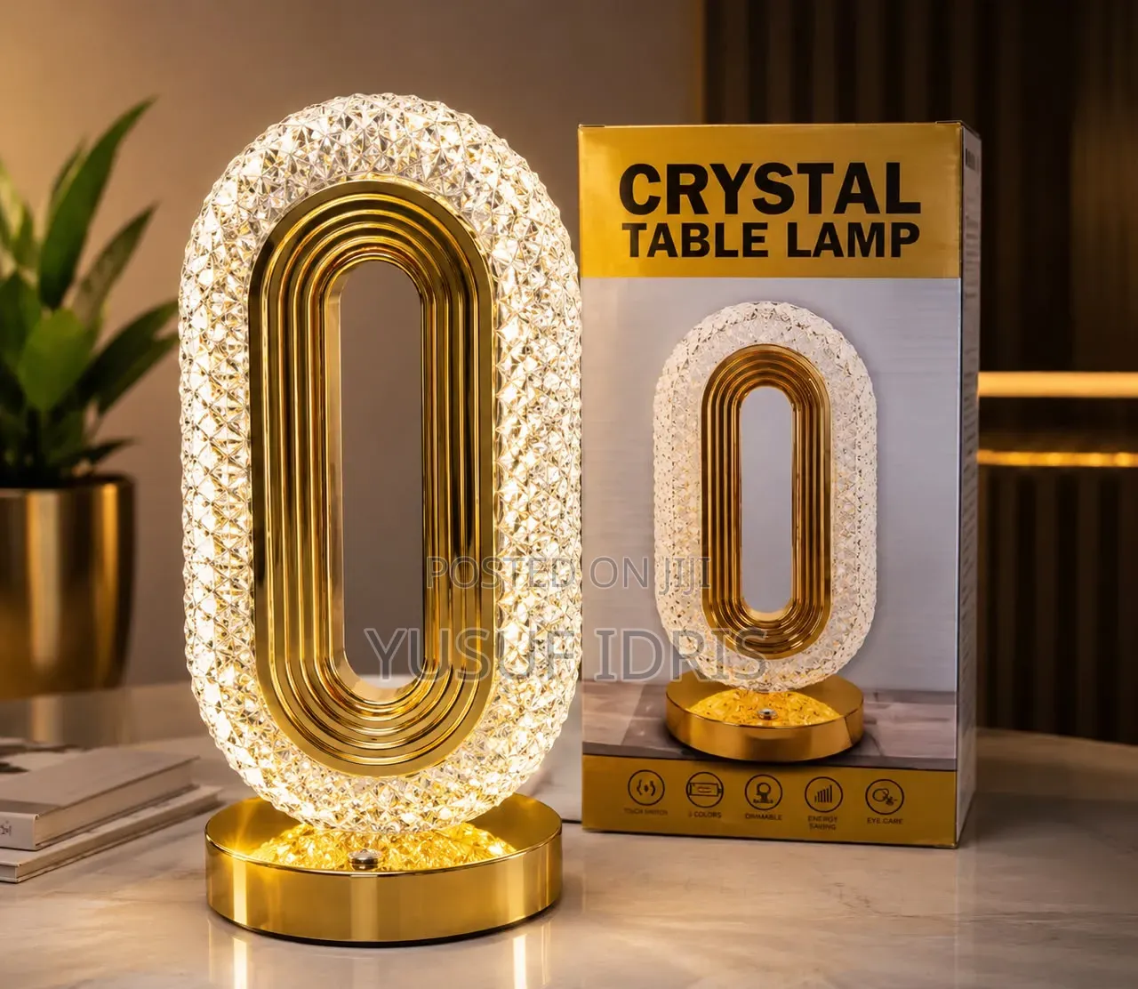 Crystal Table Lamp