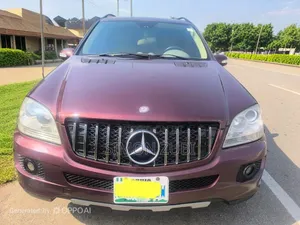 Mercedes-Benz M Class 2008 Red