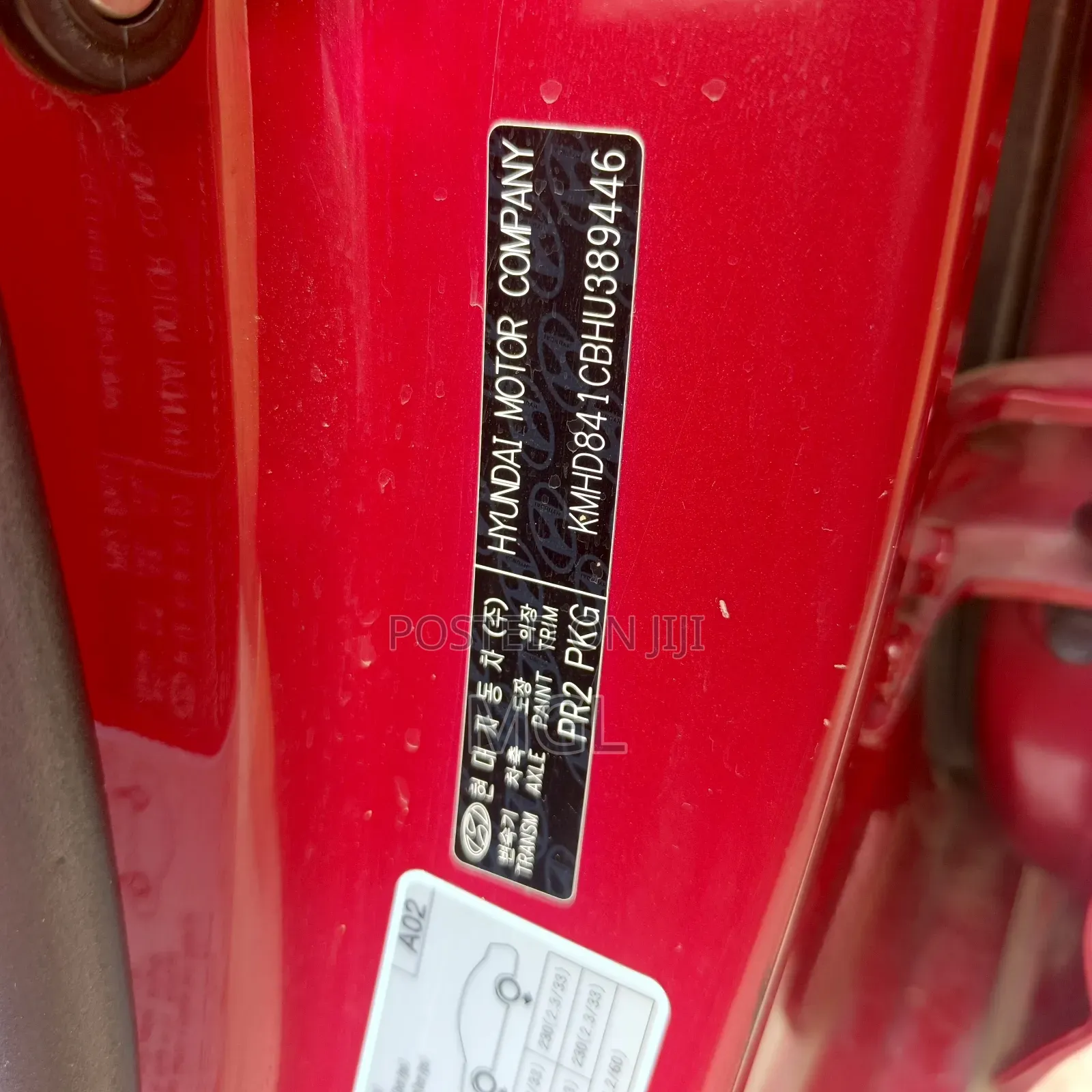 Hyundai Elantra 2017 Red