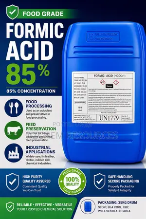 Formic Acid (85%) Food Grade
