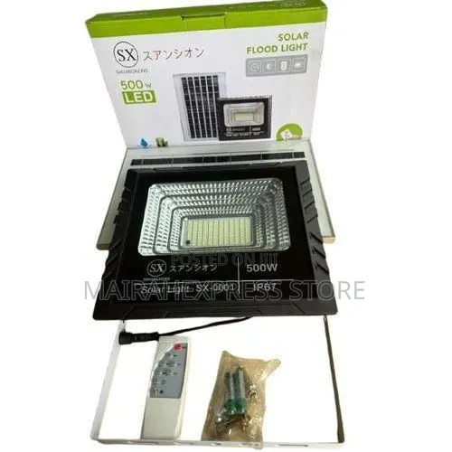 500watt Solar Floodlight With Remote Control 2st7