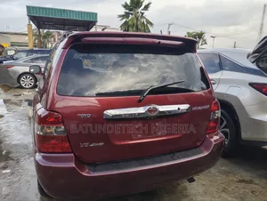Toyota Highlander 2007 Maroon