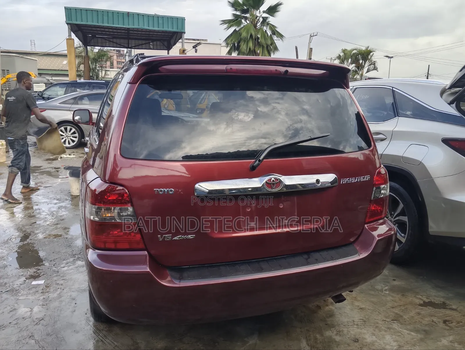 Toyota Highlander 2007 Maroon