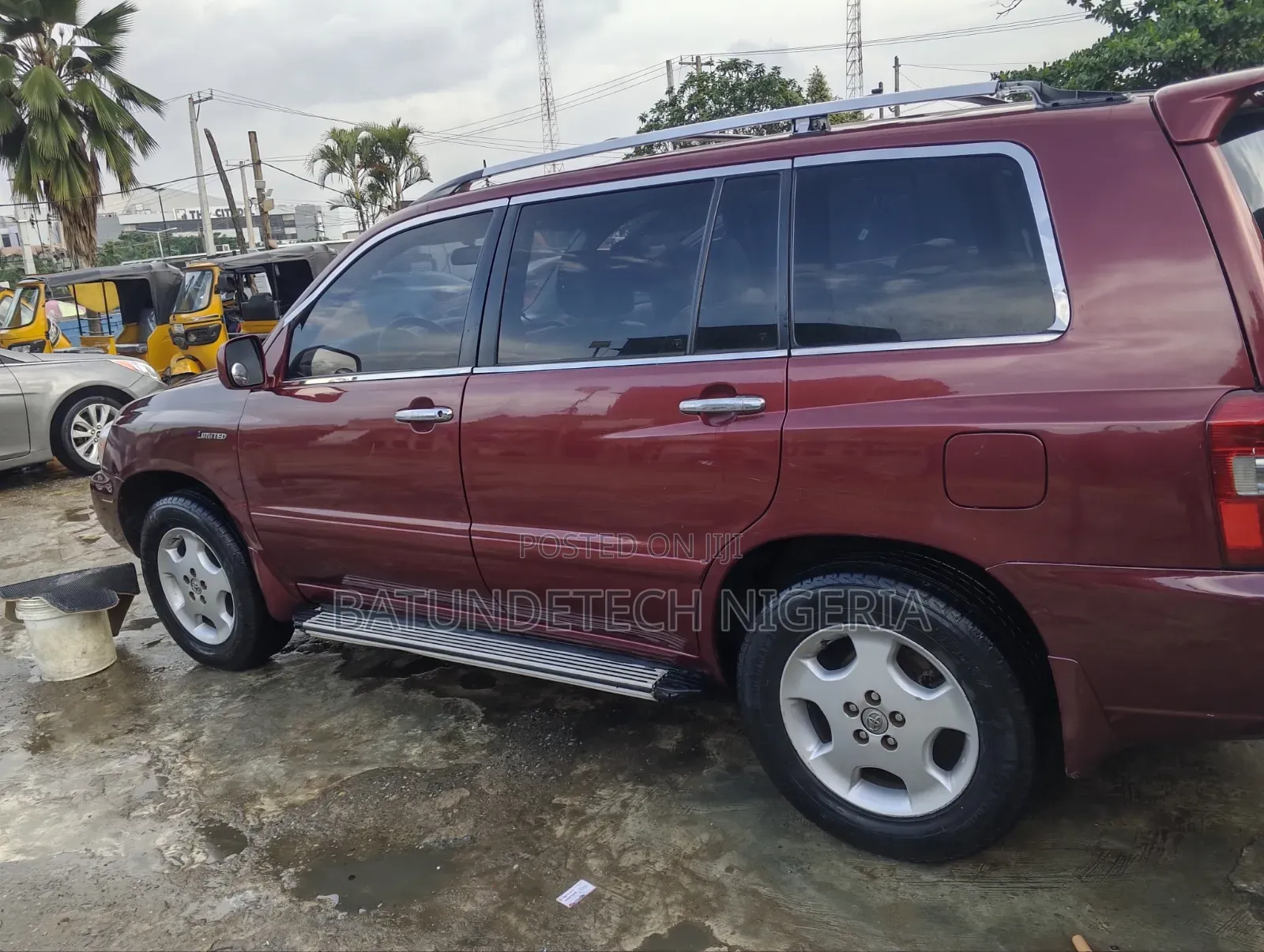 Toyota Highlander 2007 Maroon