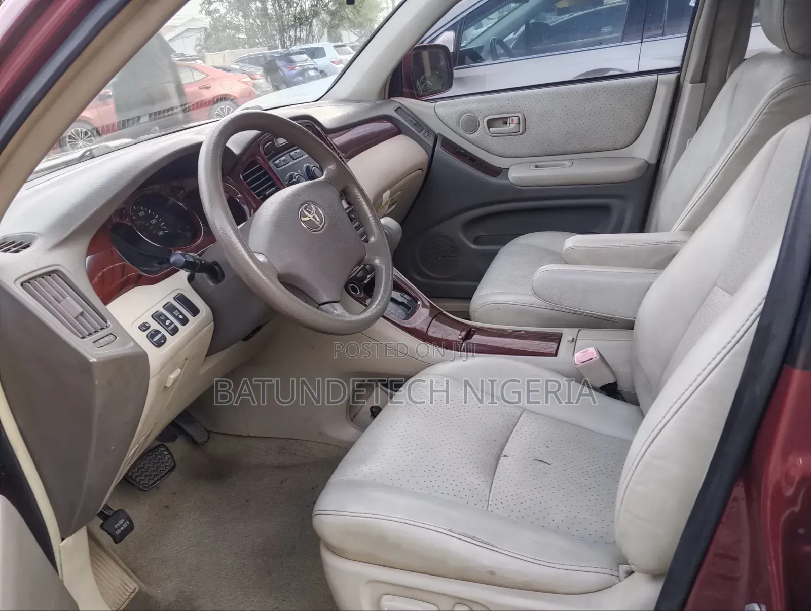Toyota Highlander 2007 Maroon