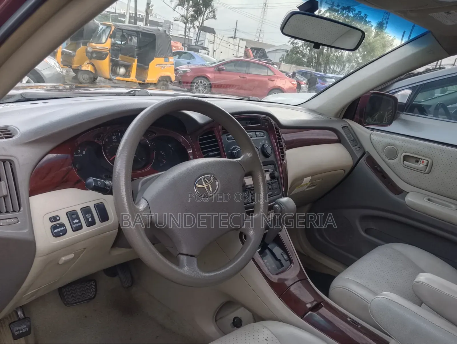 Toyota Highlander 2007 Maroon