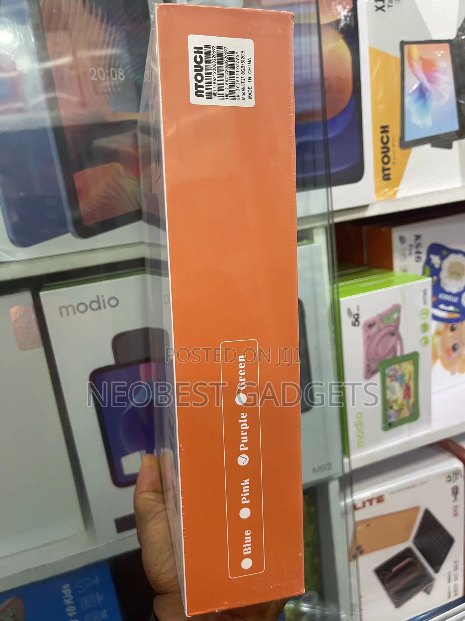 New Atouch KT37 512 GB Black
