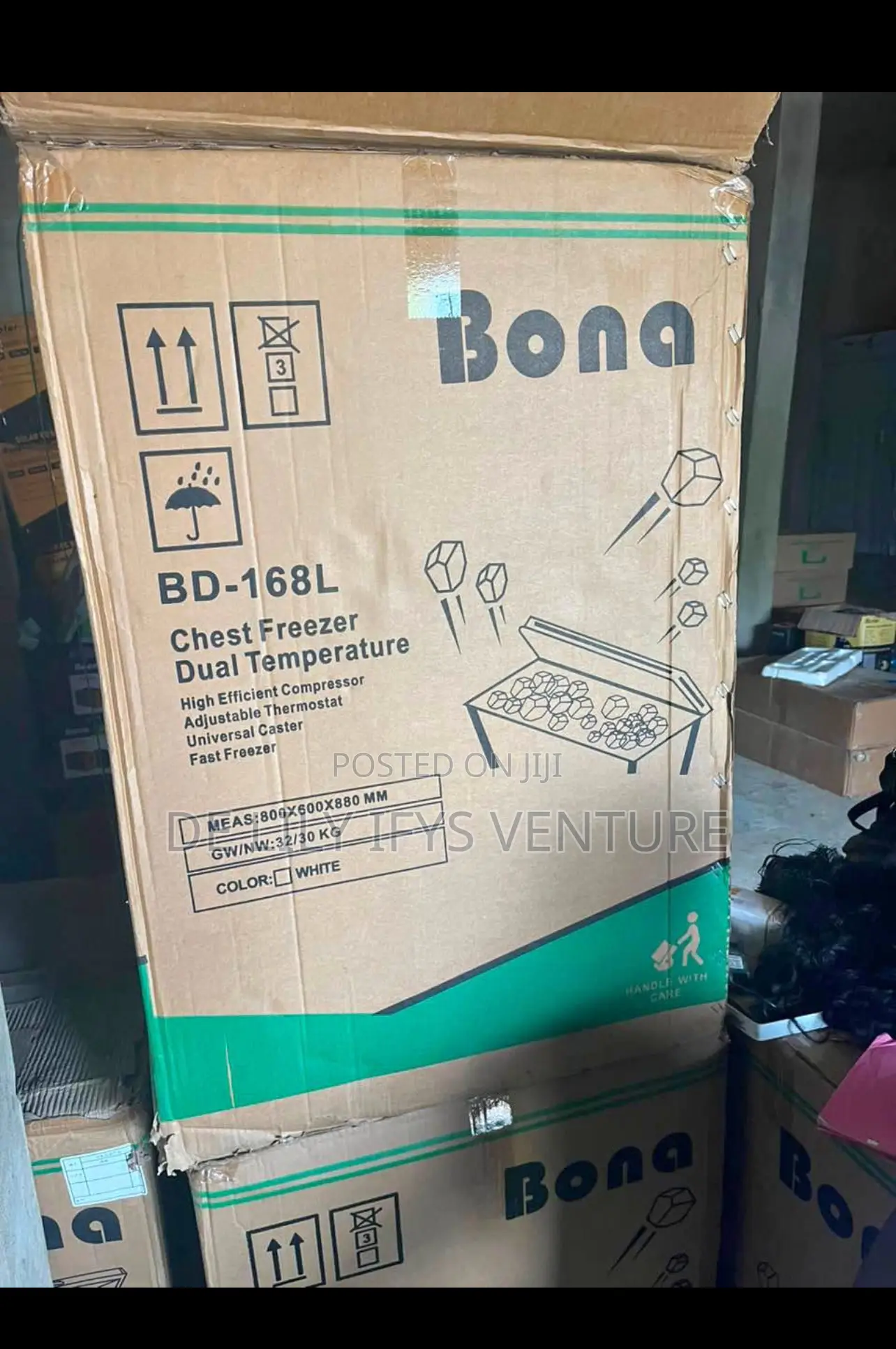 Bona Solar Freezer 168l