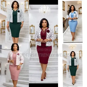 Latest Design Cooperate Dress and Jacket