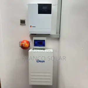 Srne 5kva Inverter / Deye 5kwh Battery / 4pc 650w Panel/ Full Package