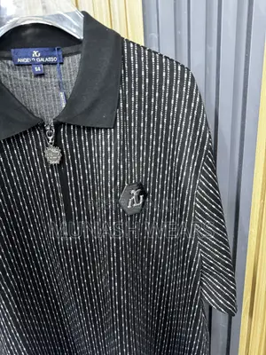 Angello Gallaso Polo Black Color M-5xl