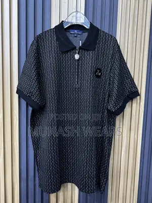 Angello Gallaso Polo Black Color M-5xl