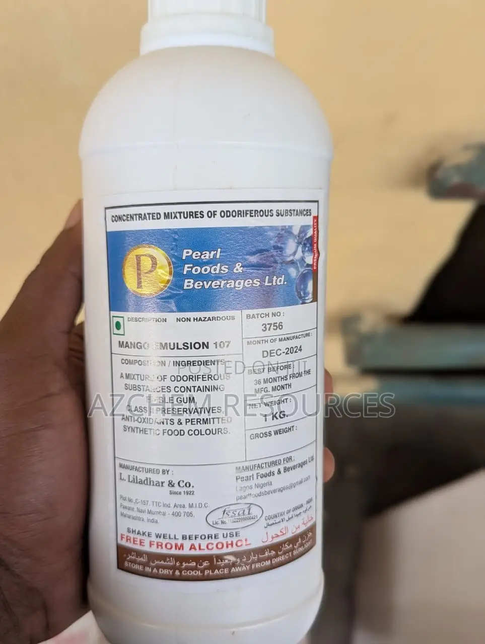 Potassium Sorbate (Granular) Food Grade 1kg