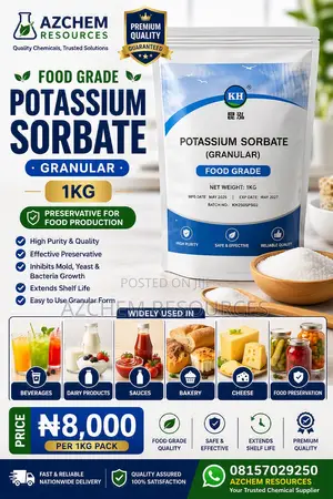 Potassium Sorbate (Granular) Food Grade 1kg