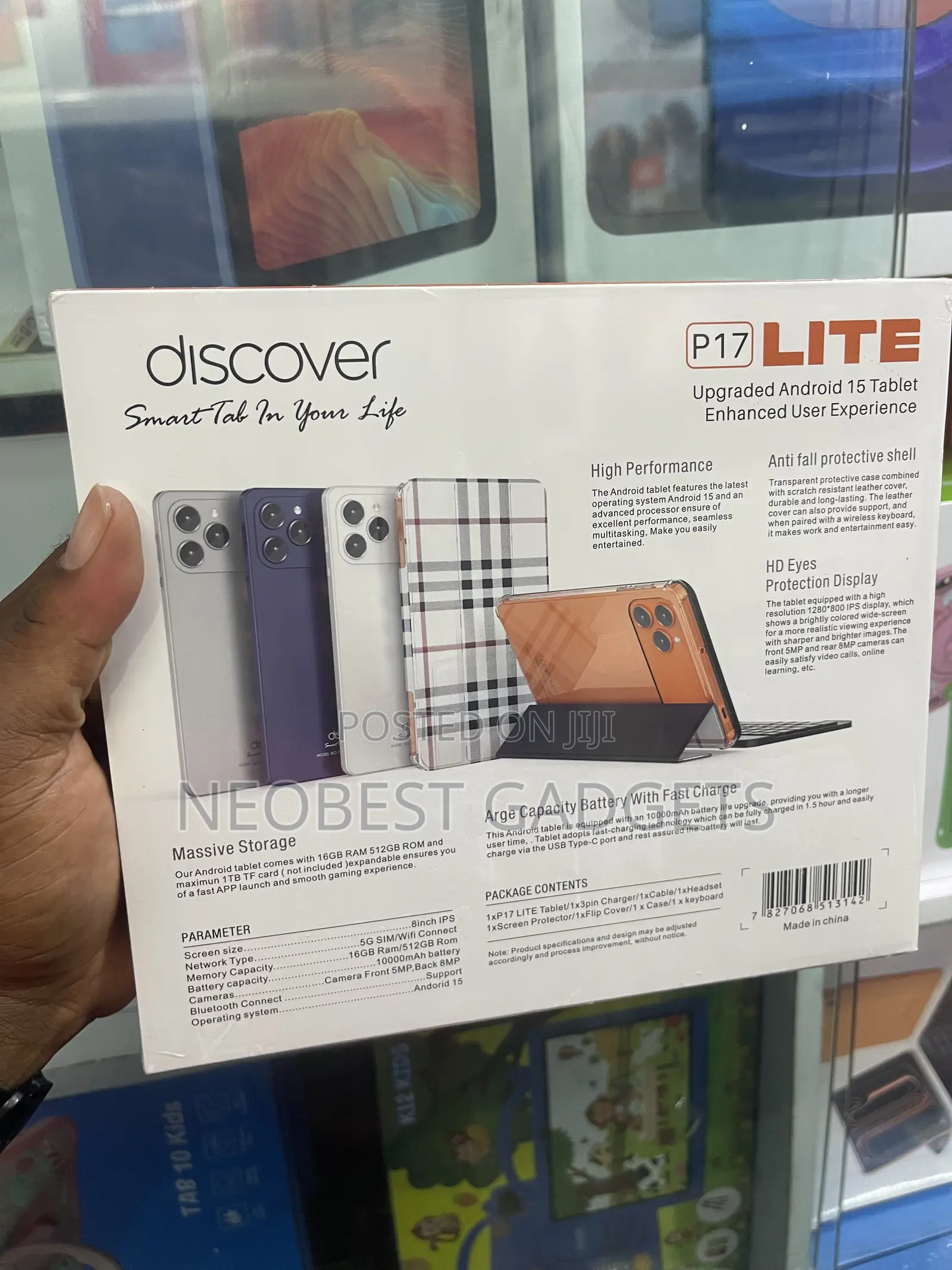 New Discover P15 Pro 512 GB