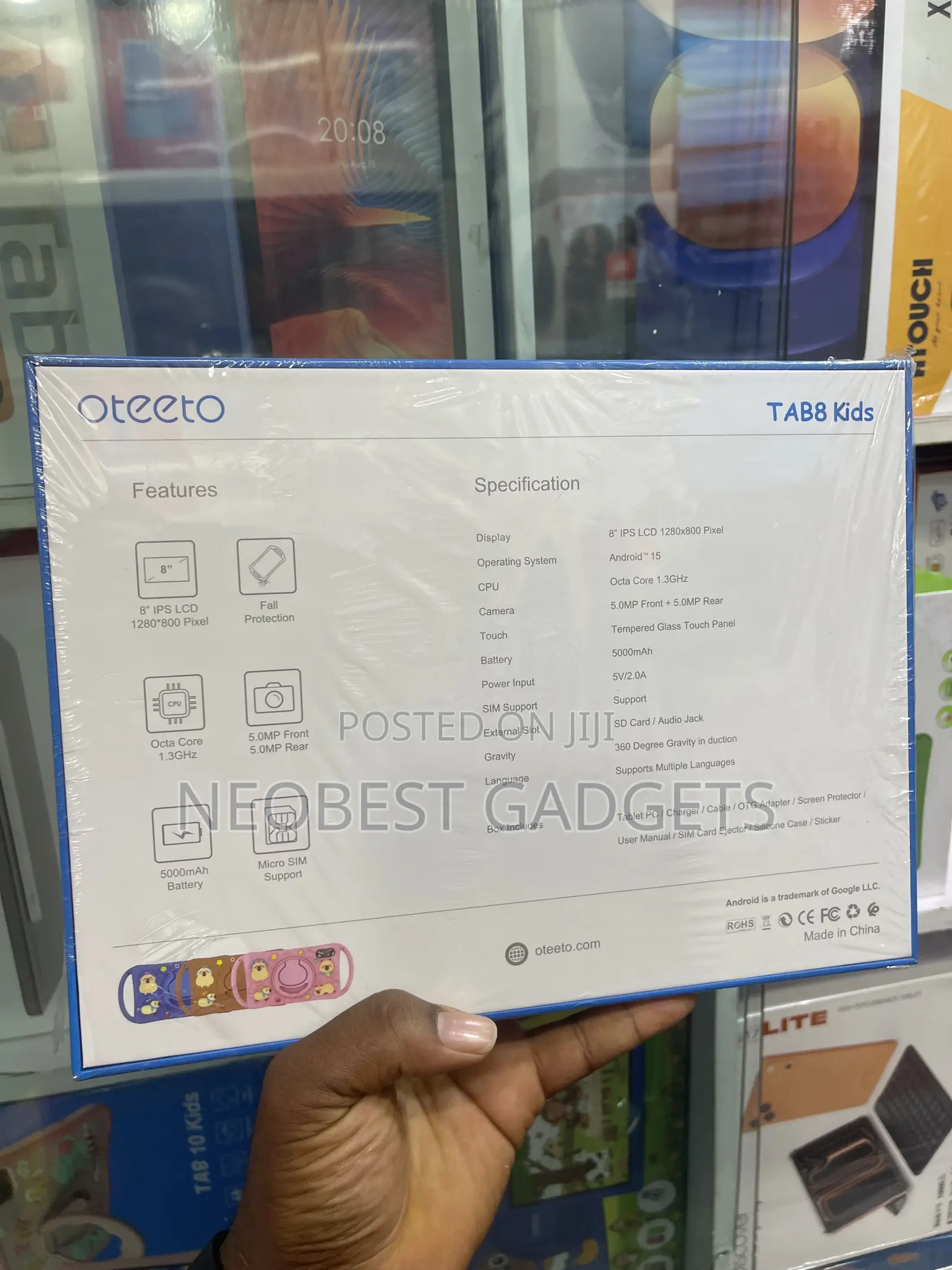 New Oteeto TAB 8 128 GB