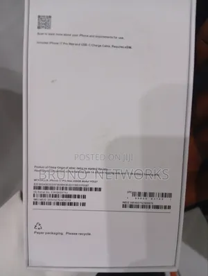 New Apple iPhone 17 Pro Max 256 GB Blue
