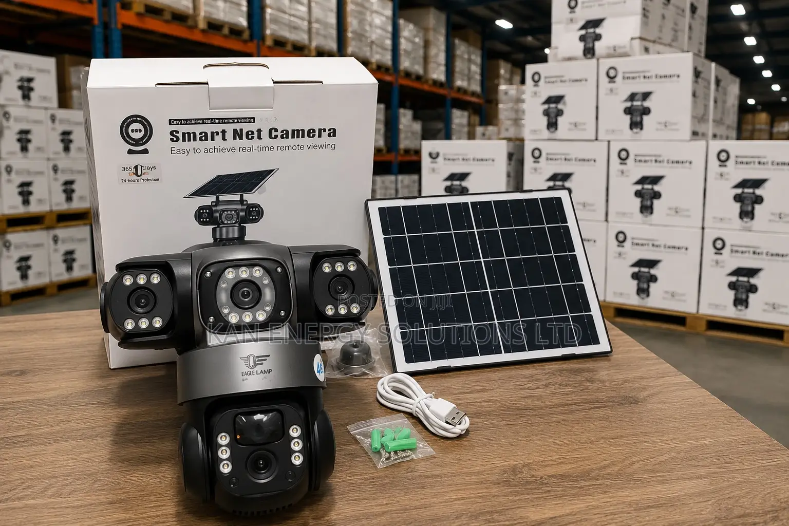 Dual Solar Security Camera