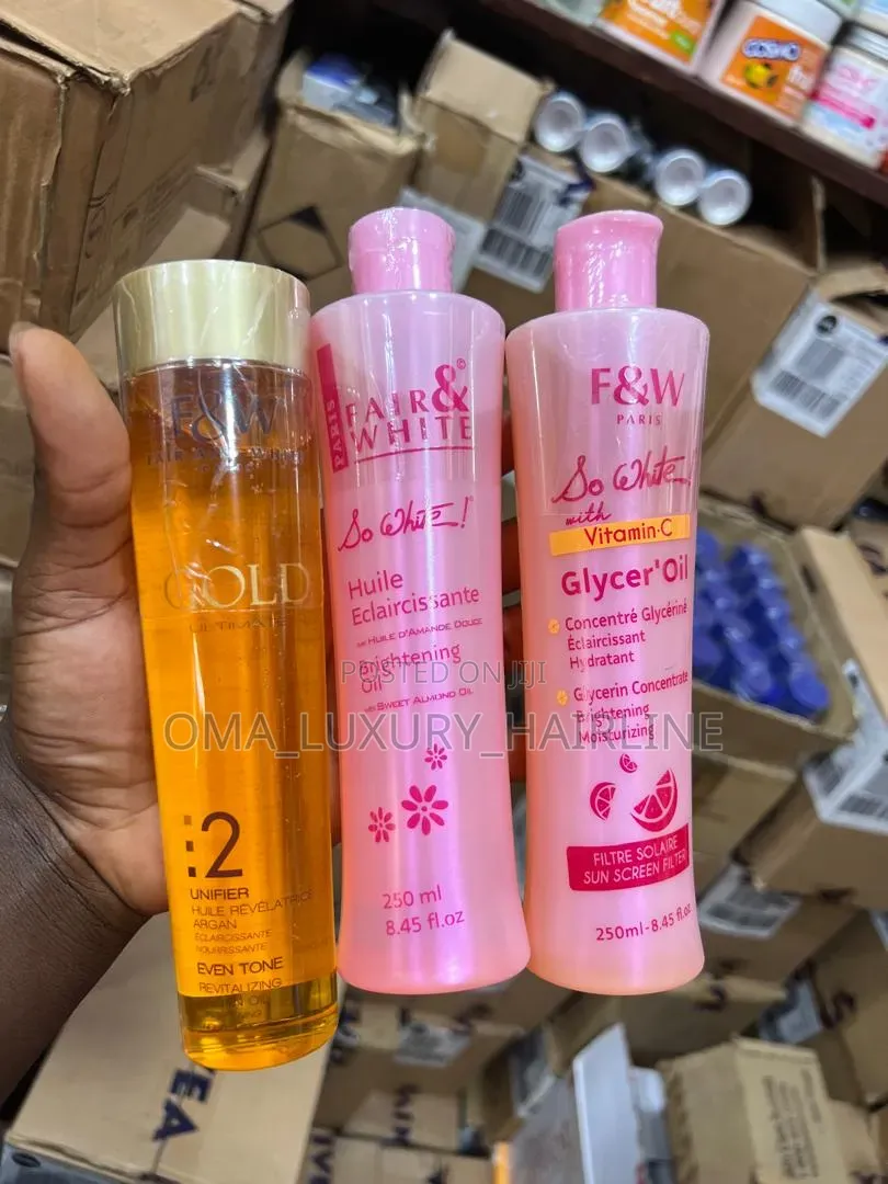 Fair White Body Oil