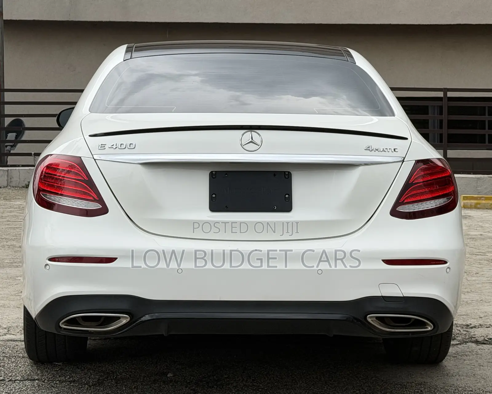 Mercedes-Benz E400 2019 White
