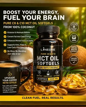 Lineone Naturals MCT Oil Softgels
