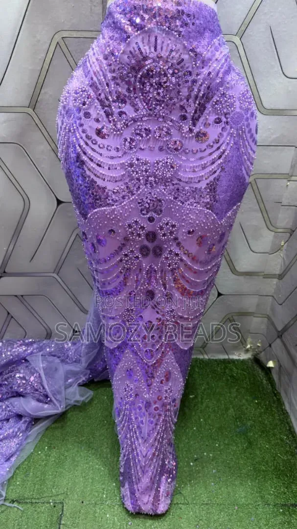 Beaded Sample Lace